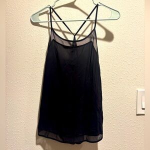Lululemon flowy mesh tank